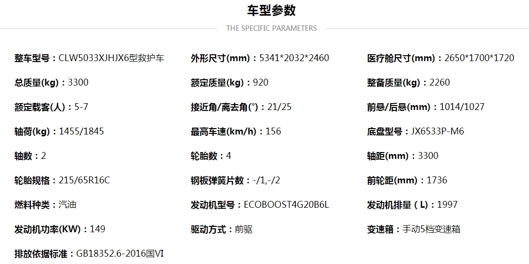 福特V362汽油中軸中頂監(jiān)護(hù)型救護(hù)車(chē)配置參數(shù).png